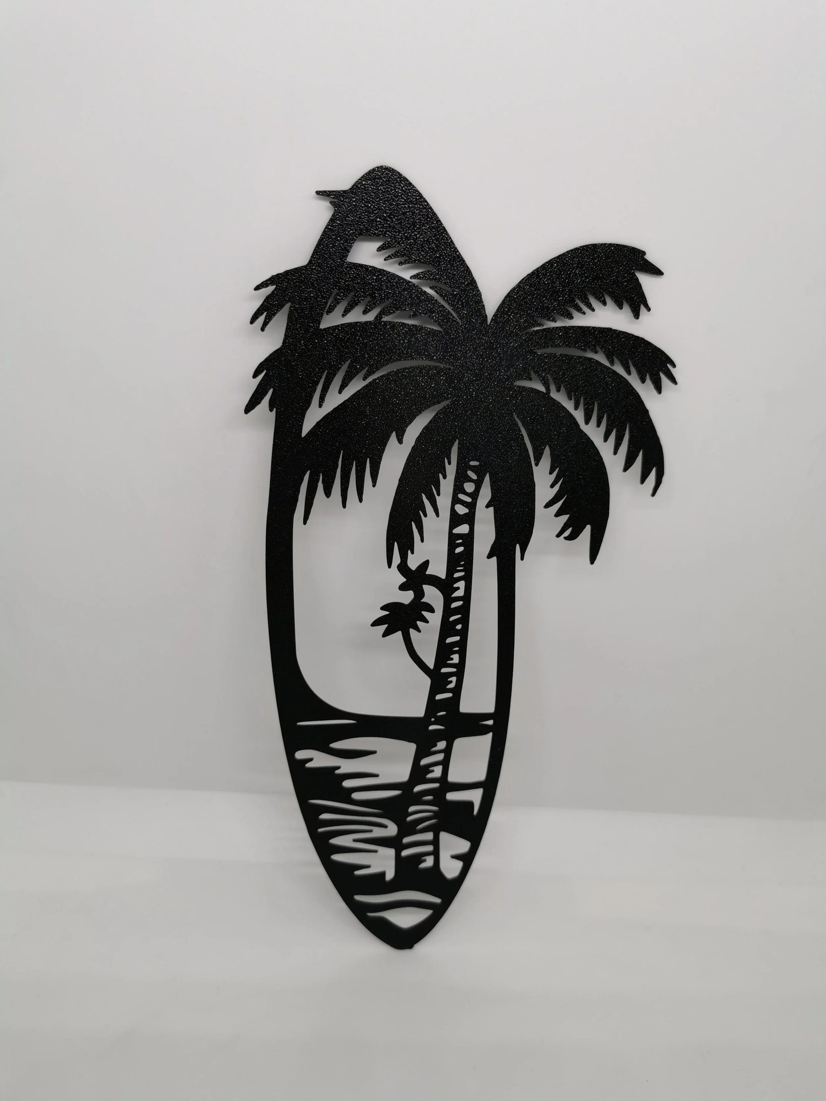 🏄‍♂️ 2D Surfboard Beach Design Wall Art