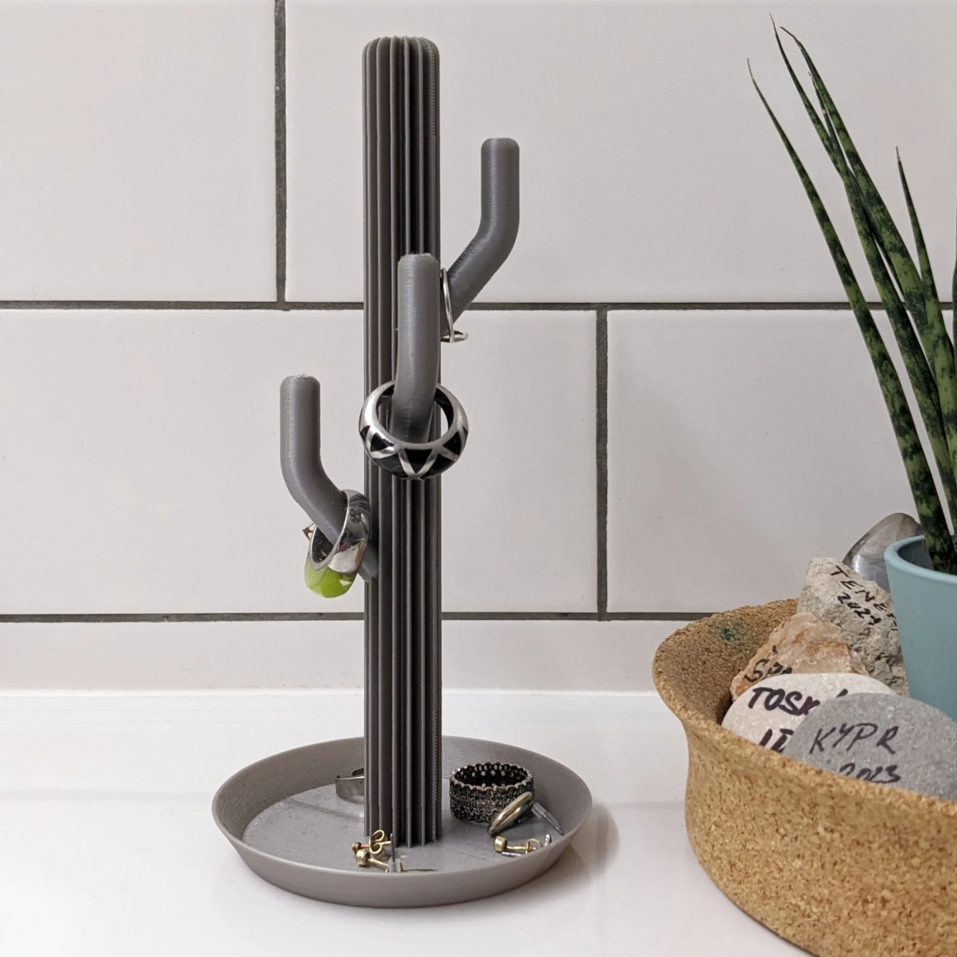 Cactus Jewelry Holder