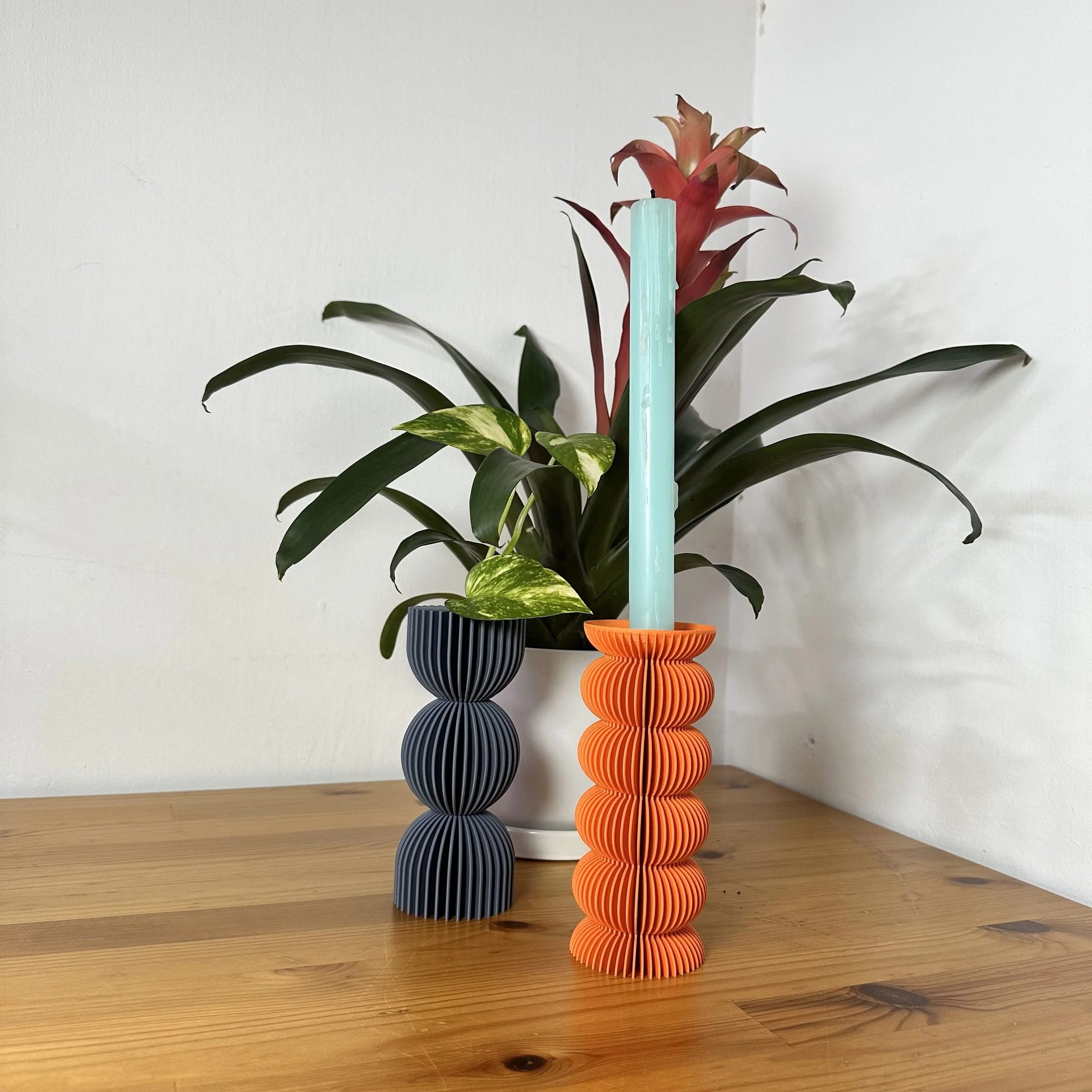 Candy Candle Holders - (2 Pack)