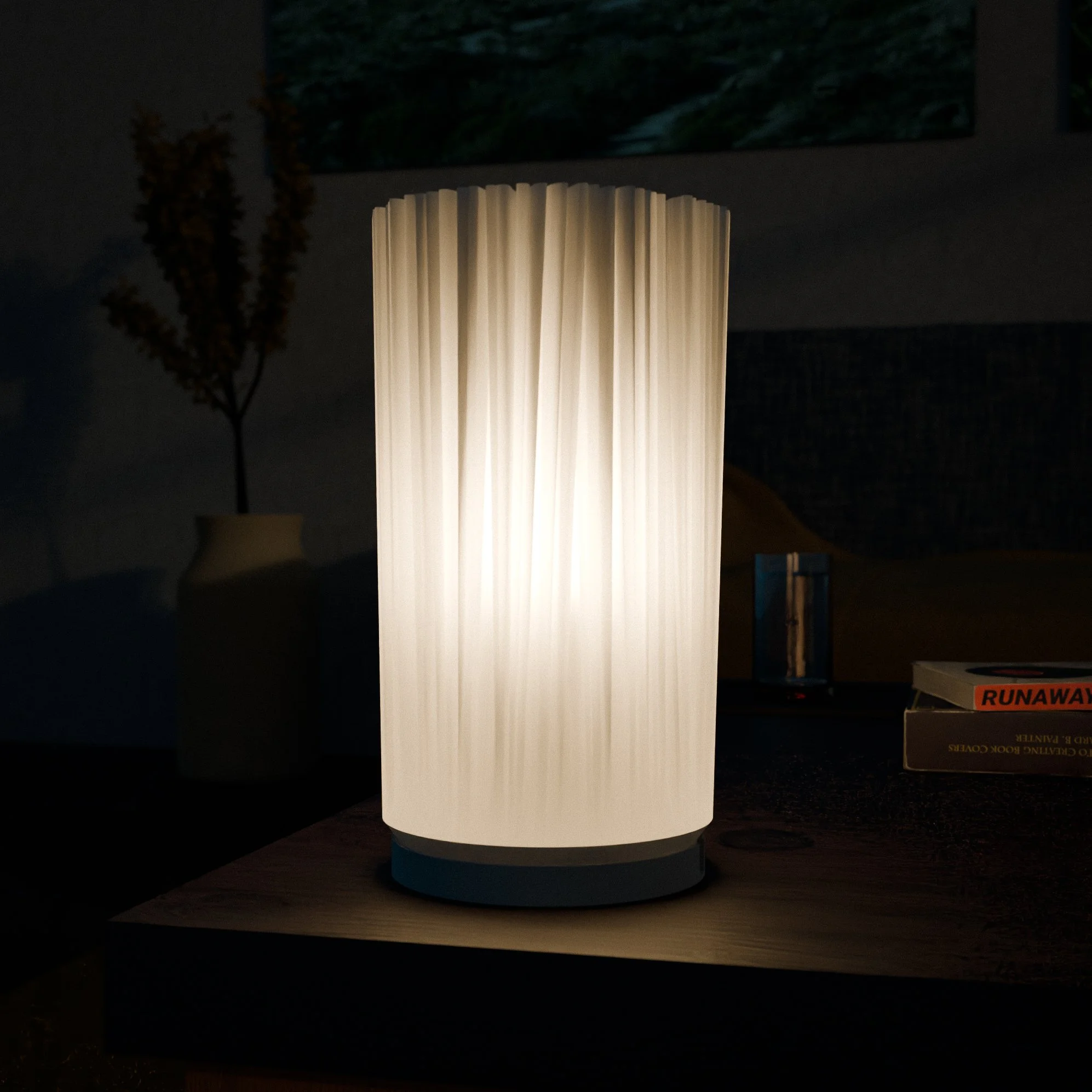 Coral Cascade Lamp