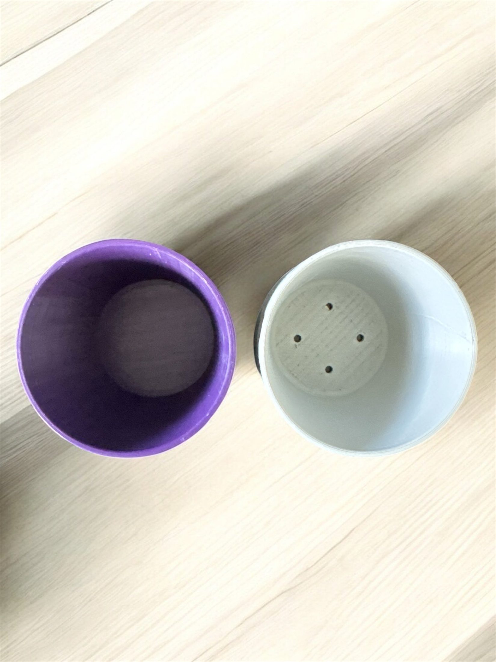 🐰 Easter Pot with Engraved Patterns: Bundle of 2