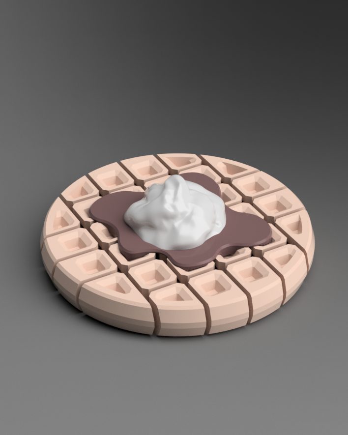 Floppy Waffle Coasters (Sets of 4)