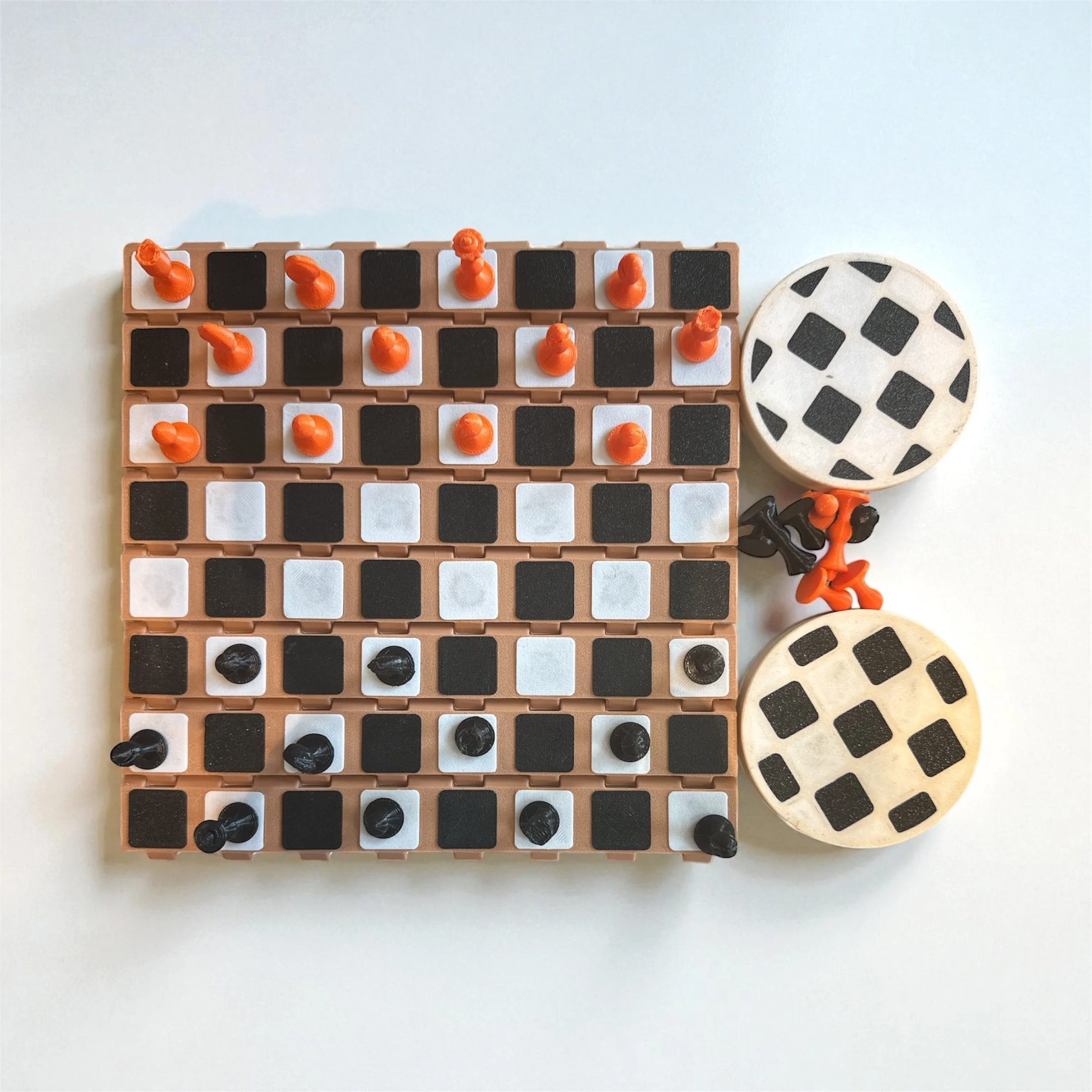 Foldable Chessboard Conversation Starter
