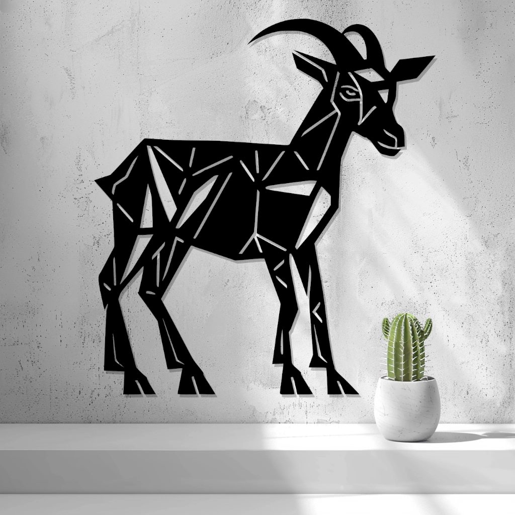 Goat Art Wall Decor