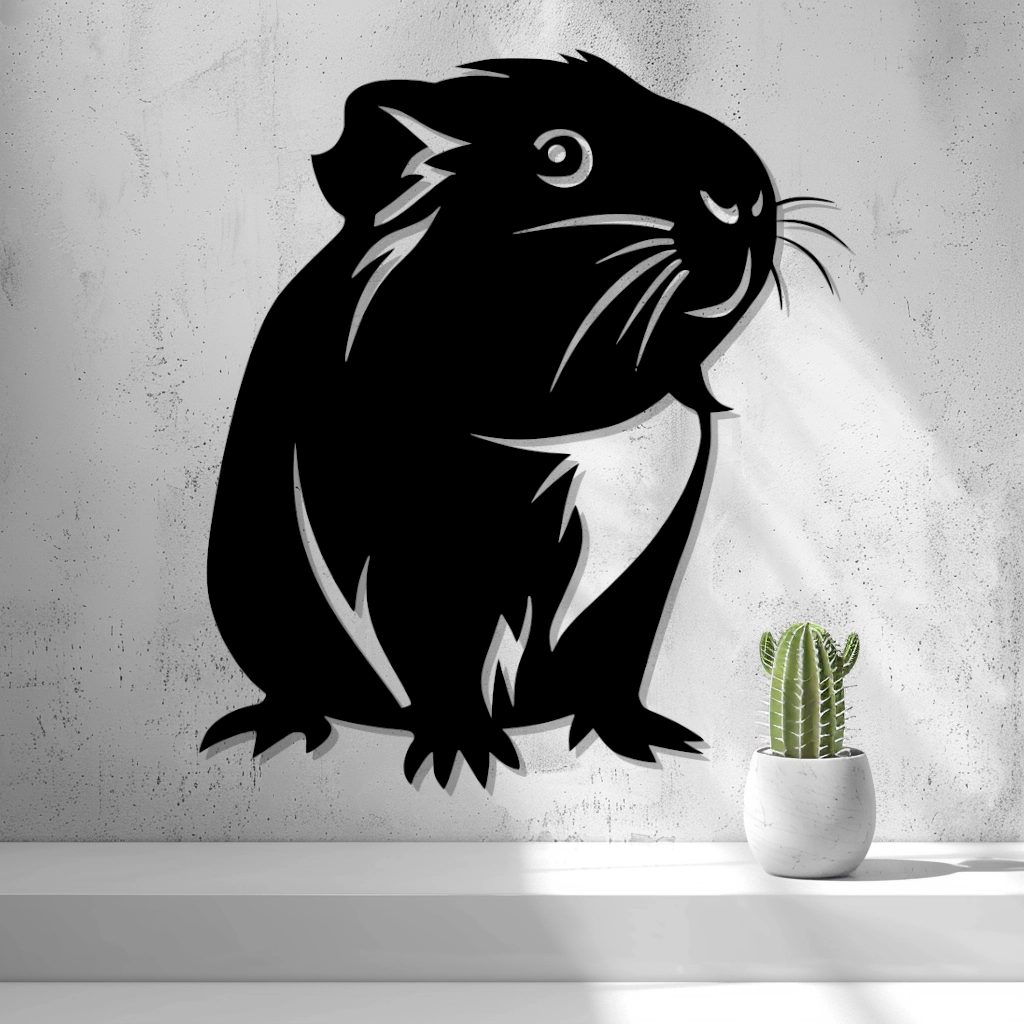 Guinea Pig 2D Wall Art