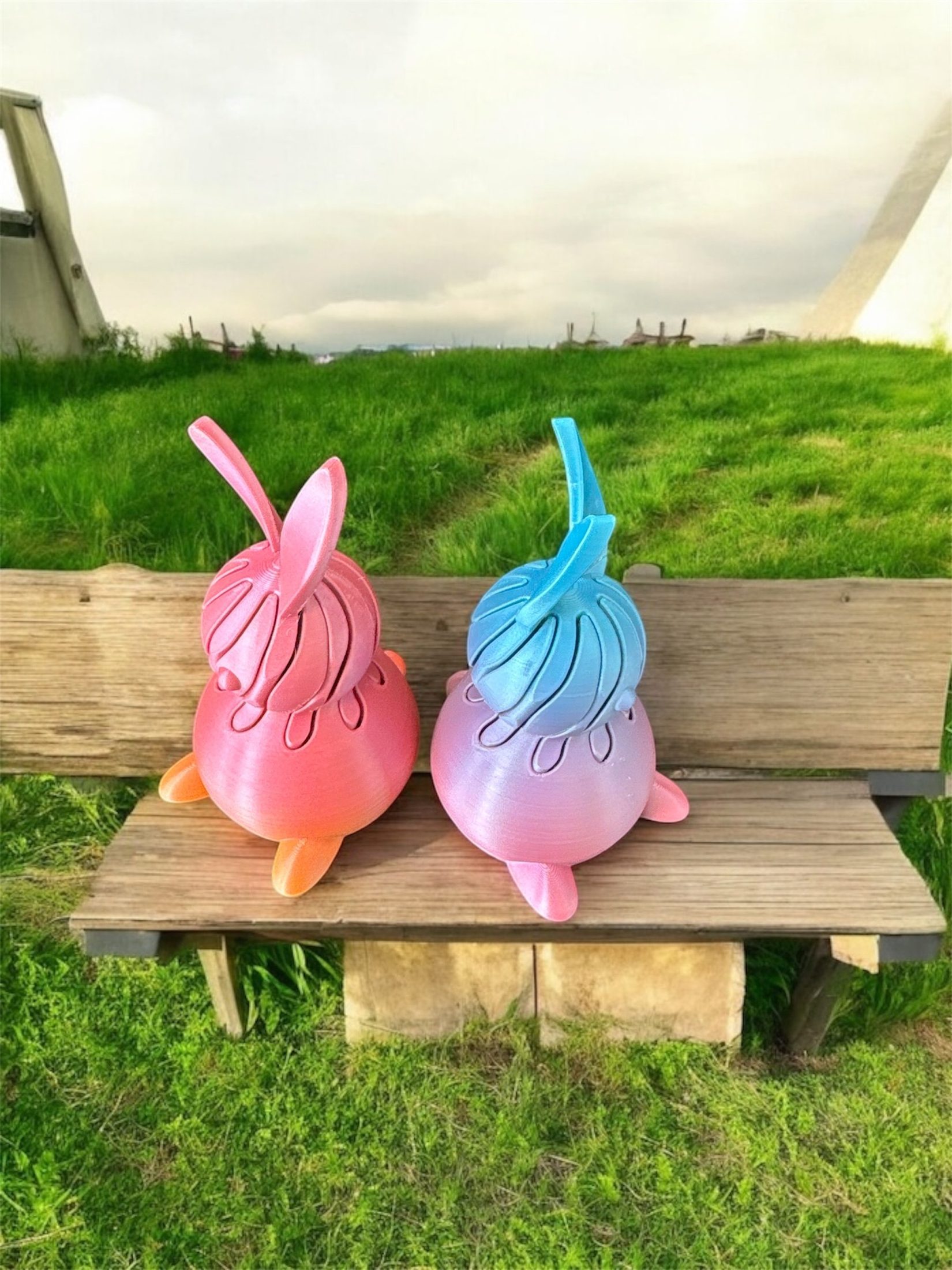 🐇 Interlocking Bunnies: Bundle of 2