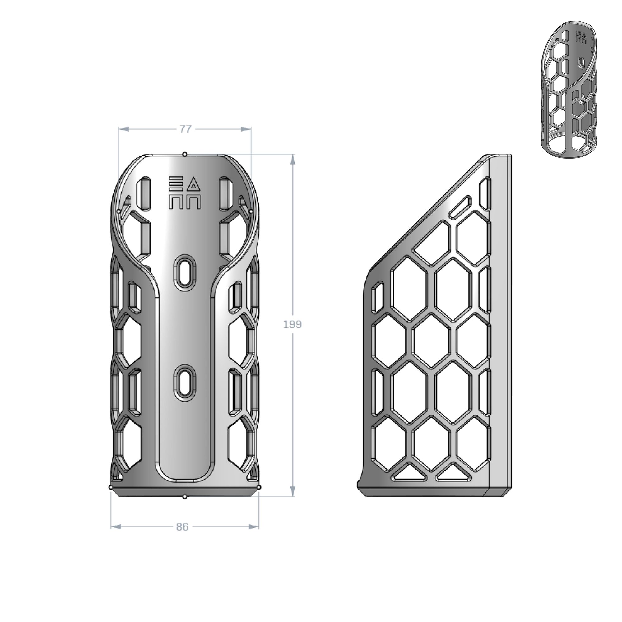 Mesh Bike Bottle Holder