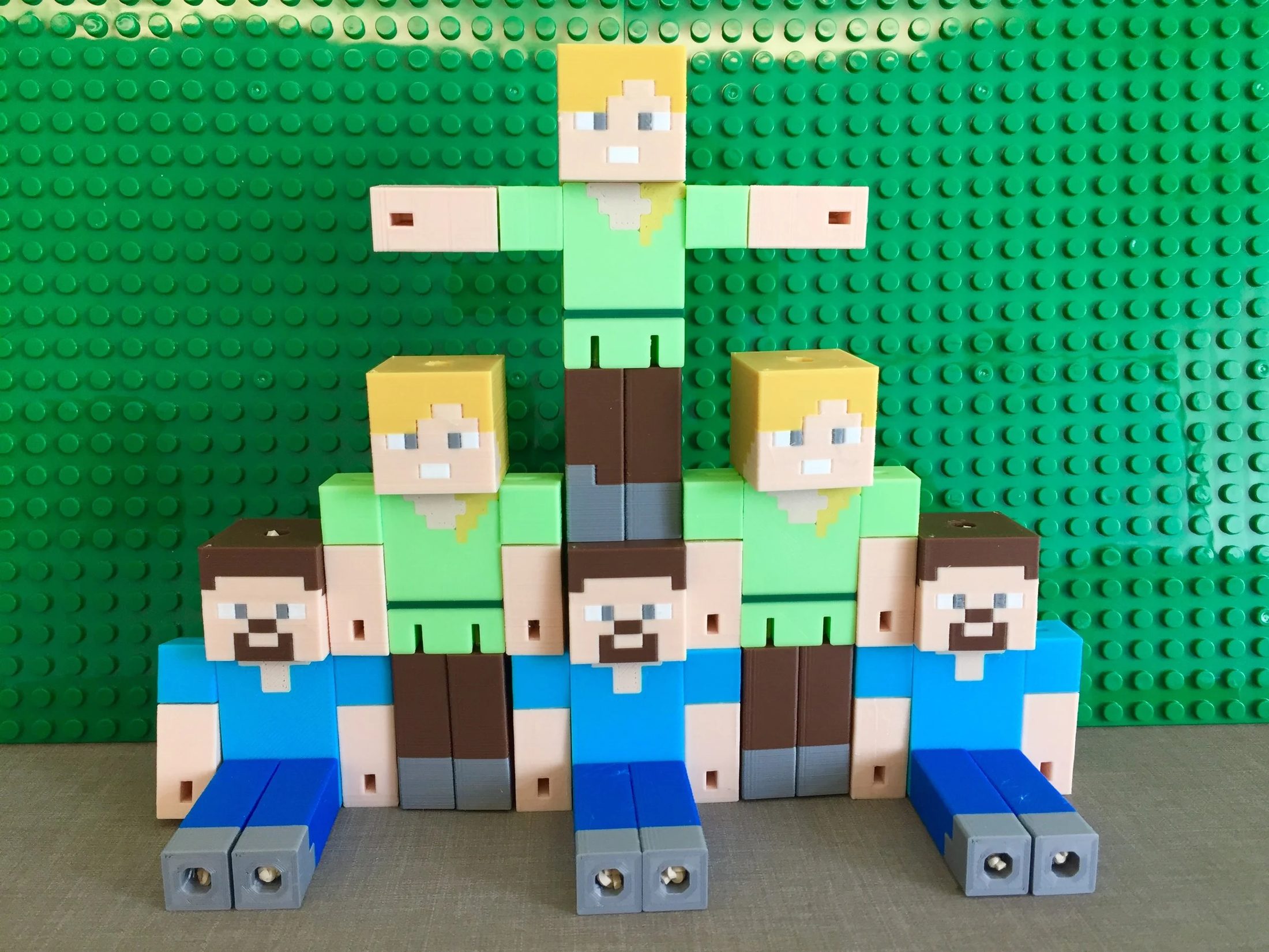 Minecraft - Alex & Steve