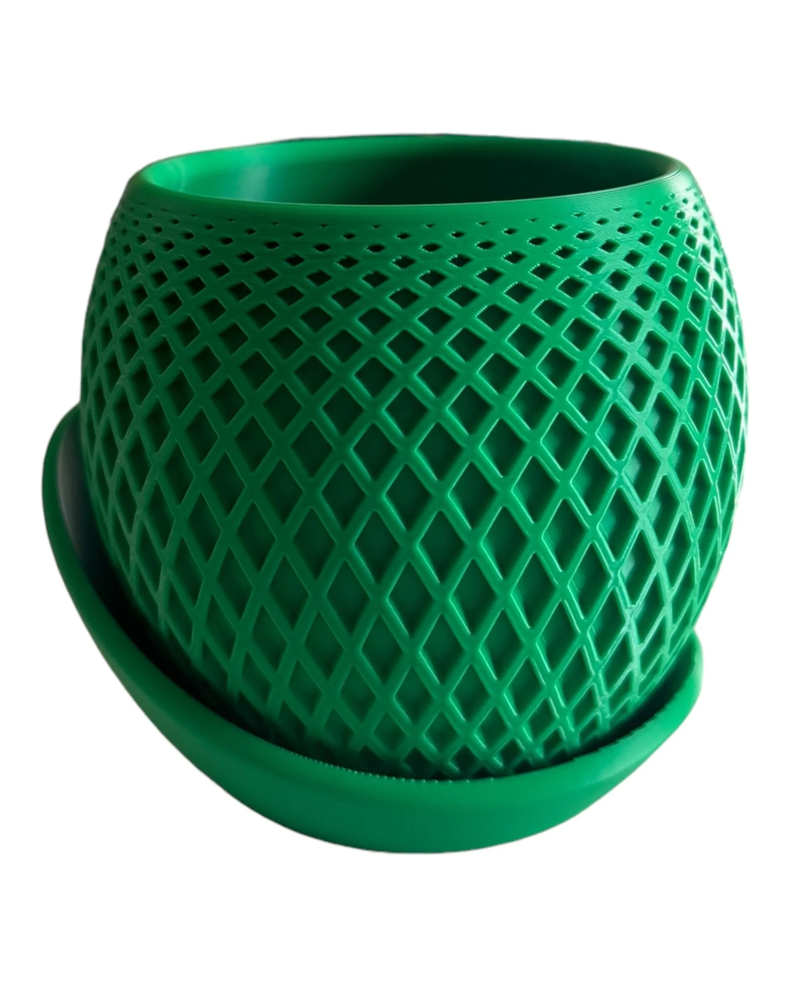 Polygon Planter with Drip Tray