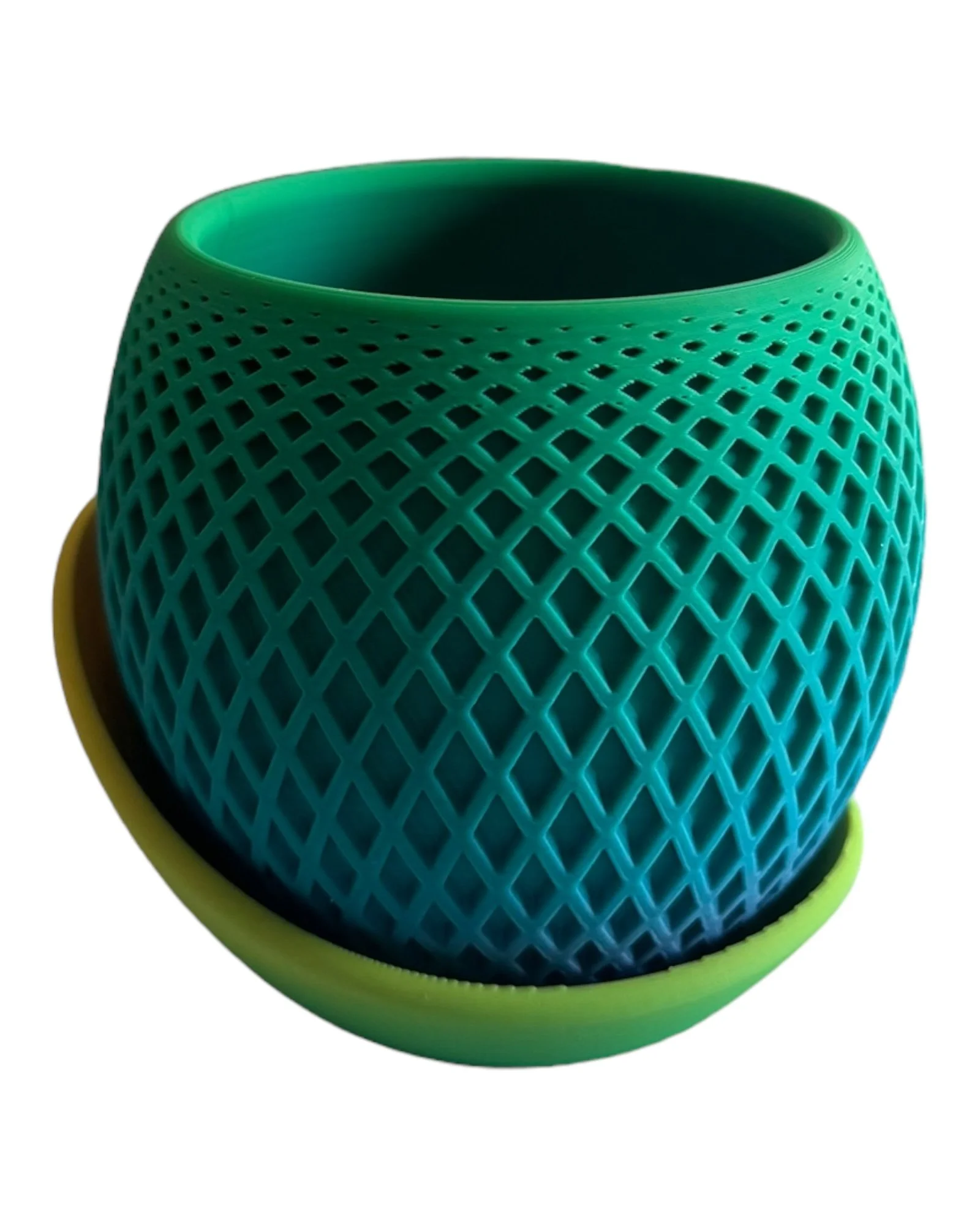 Polygon Planter with Drip Tray