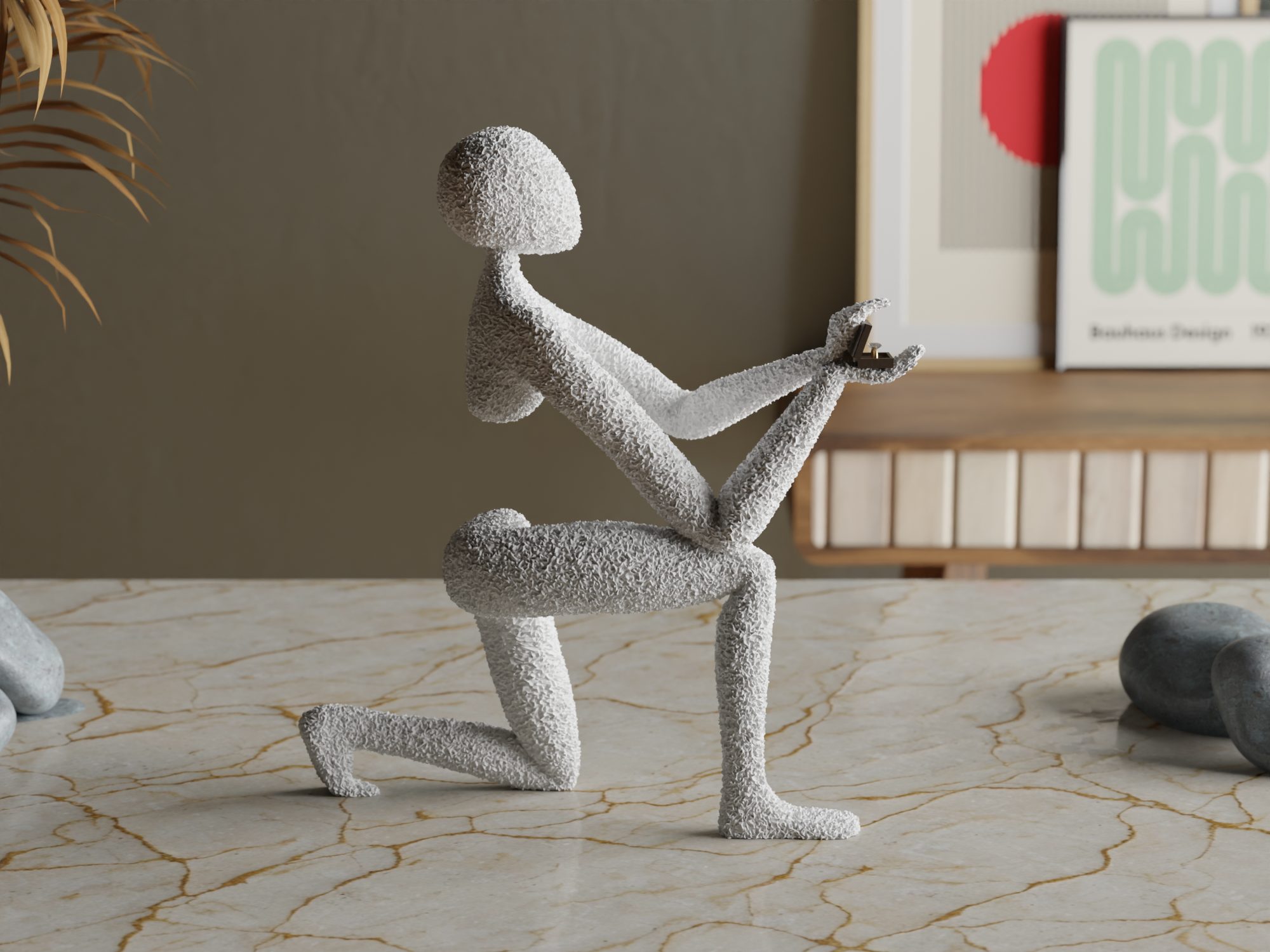 Proposal Nobody - Art Sculpture