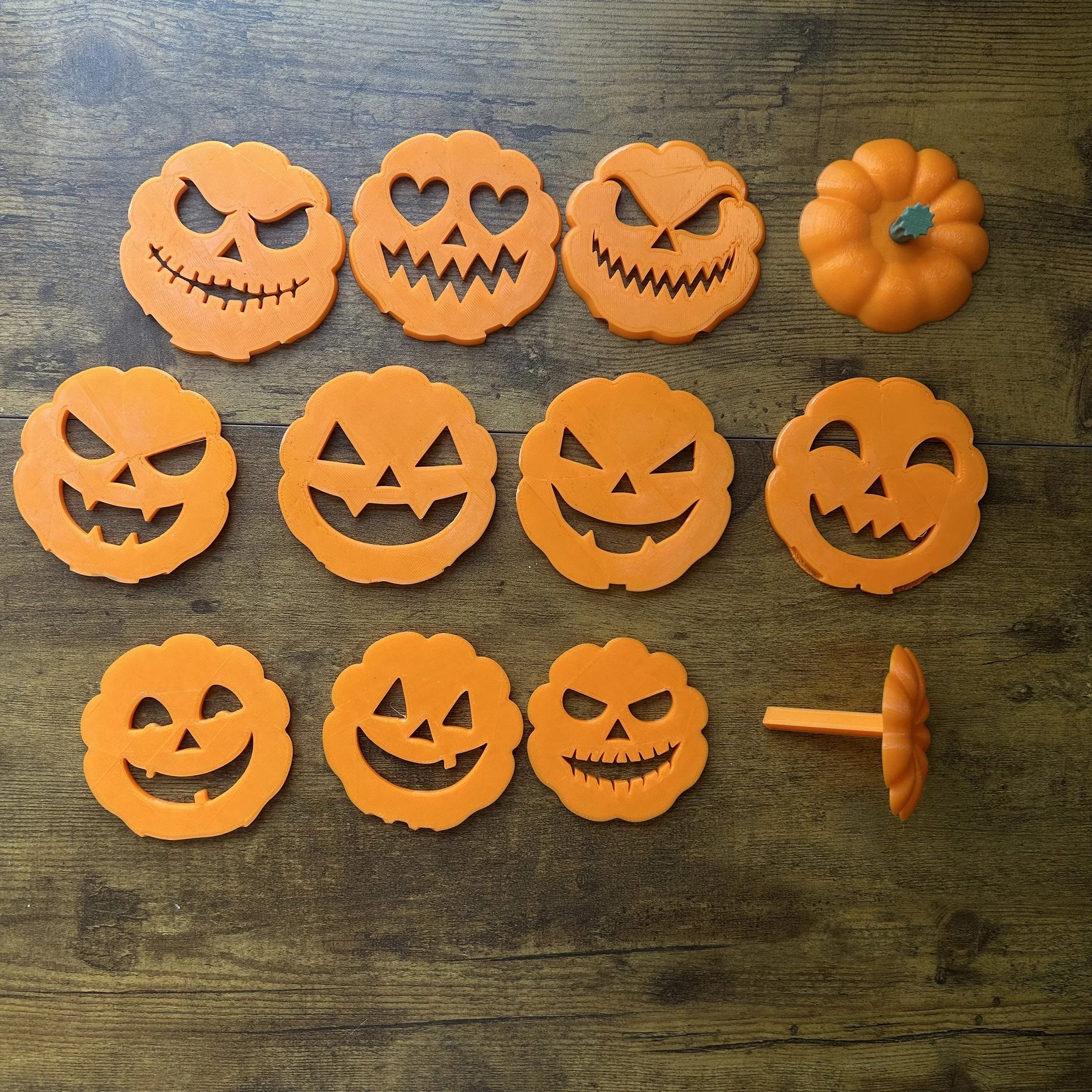 🎃 Pumpkin Coasters