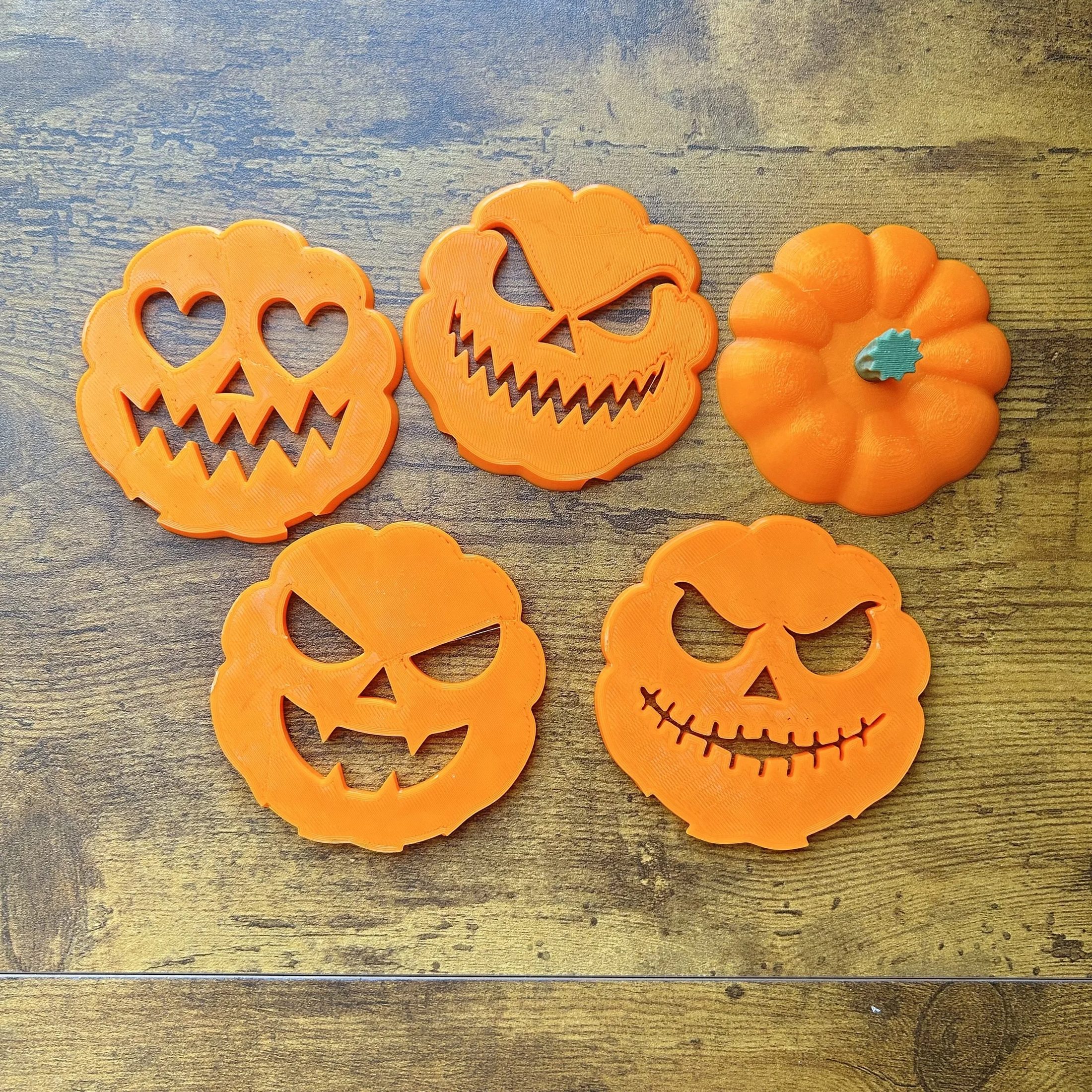 🎃 Pumpkin Coasters