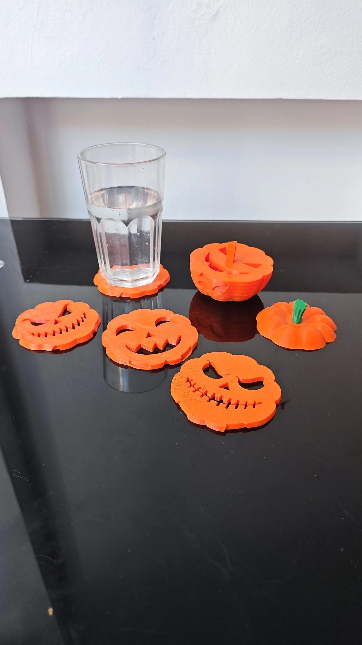 🎃 Pumpkin Coasters