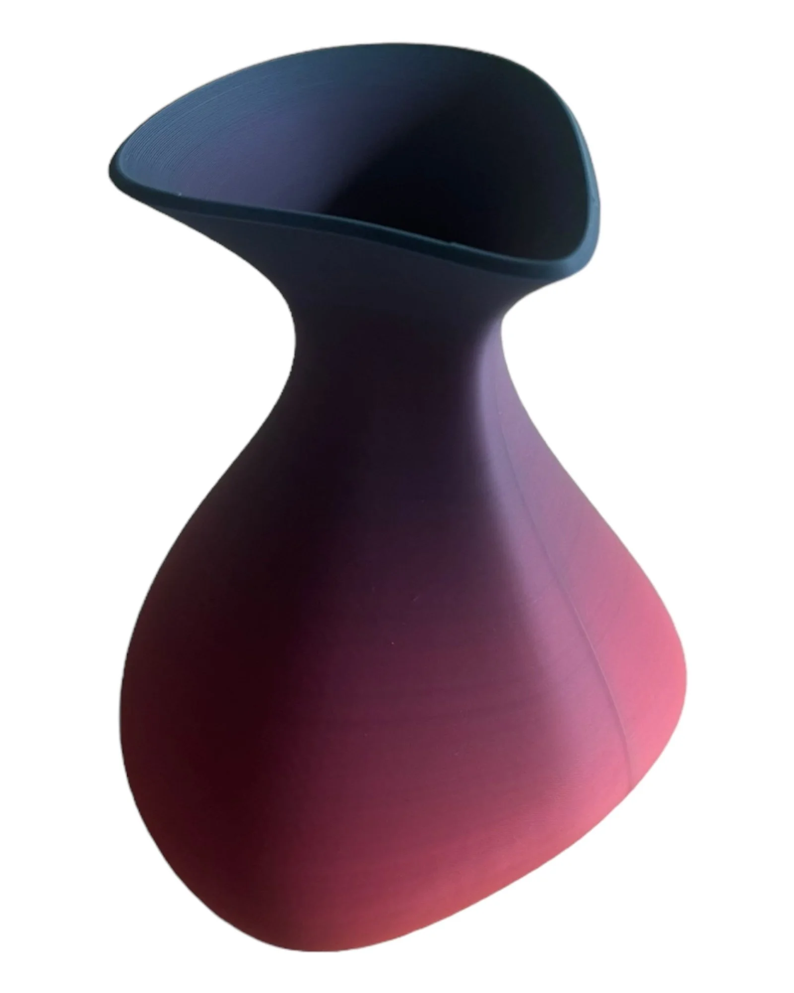 Uniform Shaped Vase With - Narrow Spout