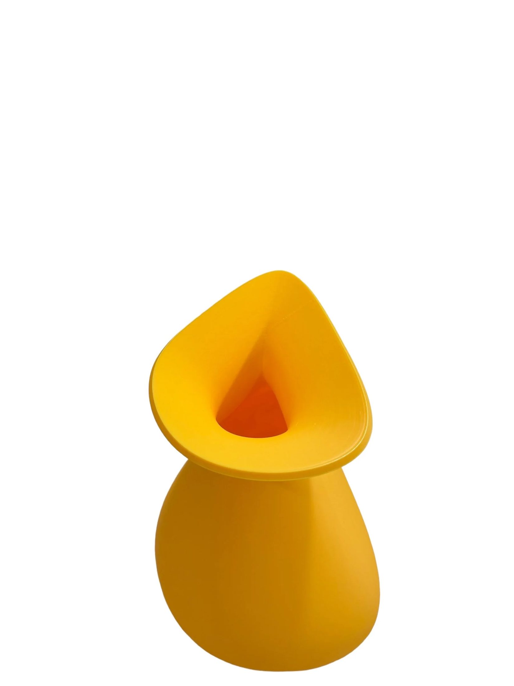 Uniform Shaped Vase With - Narrow Spout