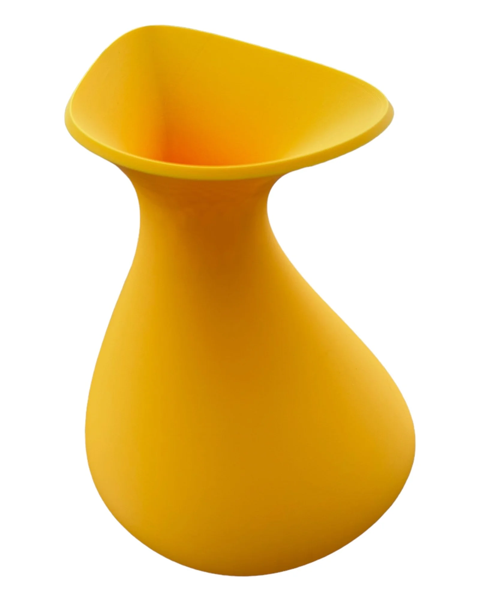Uniform Shaped Vase With - Narrow Spout