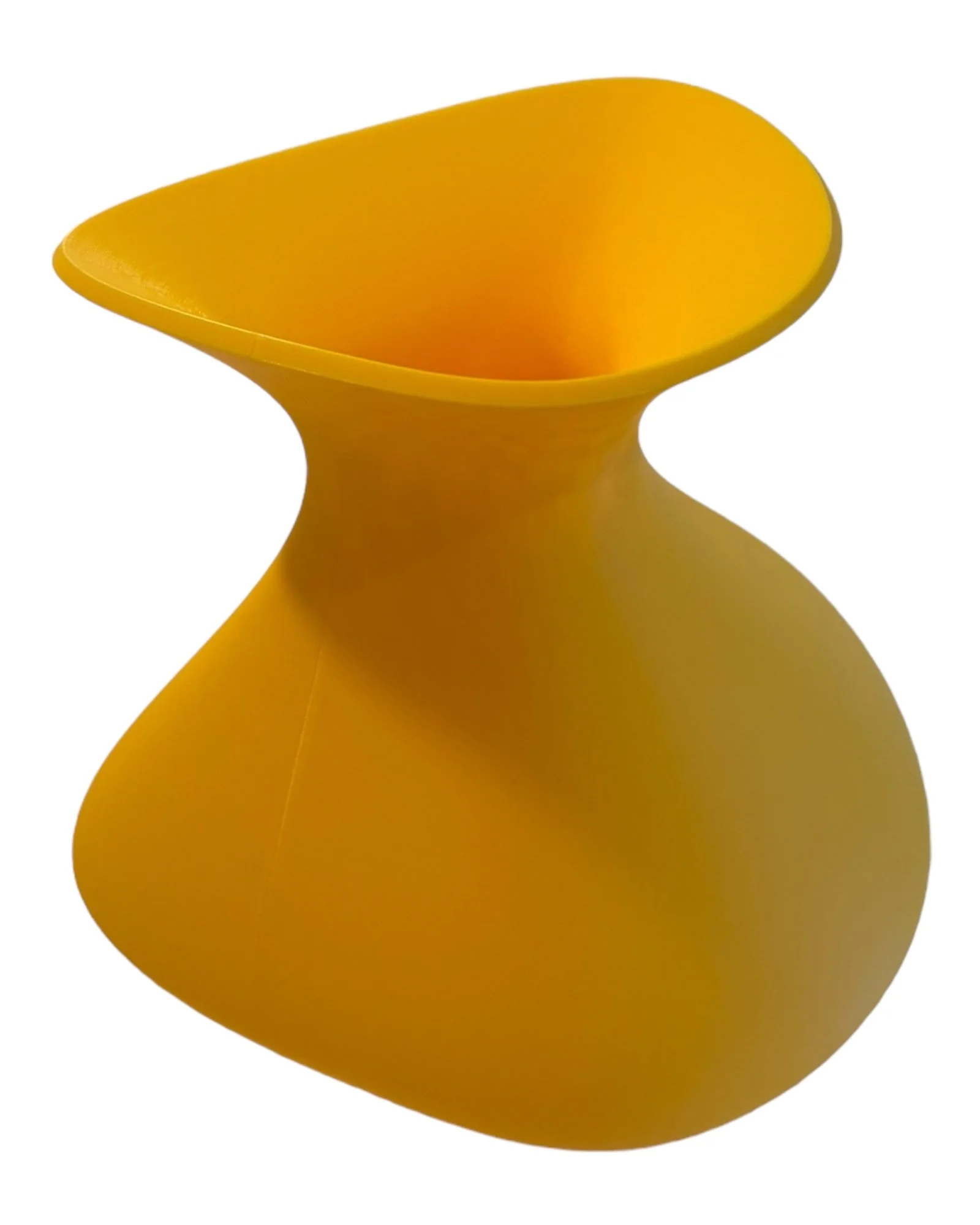 Uniform Shaped Vase With - Narrow Spout